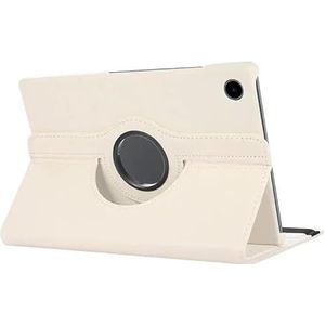 Tablethoes geschikt for Samsung Galaxy Tab S6 Lite 10.4 P610 P615 S5E S6 10.5 T860 T720 360 draaibare standaardhoes(WHITE,S6 Lite (10.4 inch))