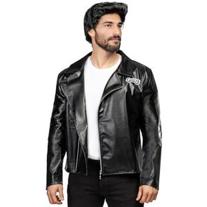 Funidelia | voor mannen De jaren '50: Rock & Roll, John Travolta, Grease, Films & Series - Accessoires voor Volwassenen, kostuum accesoires - Maat XL - Zwart