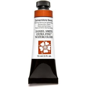 Daniel Smith Quinacridone Sienna Series 2, 15ml Tube Extra Fijne Aquarel