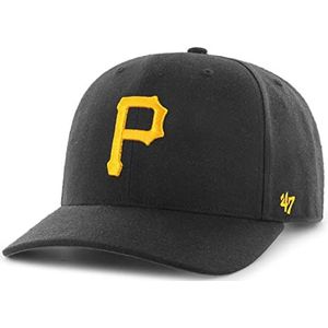 '47 MLB Honkbalpet Pittsburgh Pirates Cold Zone Most Valueable Player Cap Basecap, zwart, Eén maat
