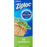 Ziploc Sandwich Tassen 145 Count Helder