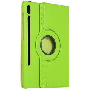 360 Graden Roterende Flip Stand Tablet Case Geschikt for Samsung Galaxy Tab S9 S8 Ultra S7 S8 S9 Plus S7 FE Case (Color : Green, Size : For Tab S8 11"")