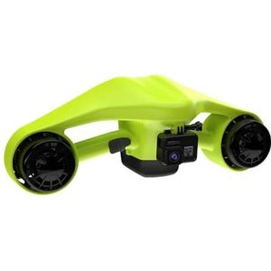 Waterscooter, Onderwater 500W elektrische scooter met dubbele propeller, zeescooter, onderwaterbooster, onderwaterthruster, duikscooter for watersporten(Verde)