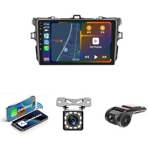 9-inch Touchscreen Autoradio Met Bluetooth Autoradio Voor Toyota Corolla 2006-2013 Plug en Play Android 14 2 Din Autoradio Radio Android Automatische Bluetooth USB RVC SWC(NF-1 WIFI 1G+32G)