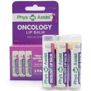 Oncology USDA Organic Lippenbalsem Hydrate Dry Parched Lip Moisturizing - 3 Pack