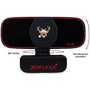Redcam - RC-220 - Webcam - Full HD - Ingebouwde Microfoon - Bedraad