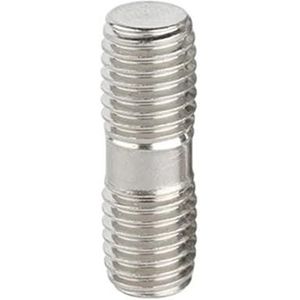 Dubbelzijdige bouten, 316 RVS dubbele kopschroef M6 M8 M10 M12 verpakking van 6 40-150mm(60mm,M8-2pcs)