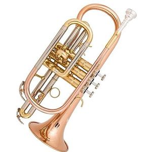 B-flat Cornet Muziekinstrument Palm Nummer Draagbare Uitvoering Geavanceerd Fosforbrons studenten trompet