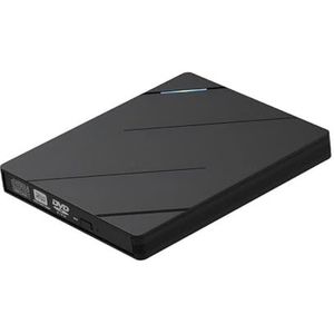 Externe Mobiele Optische Drivebox USB 3.0 Type-C-interface Multifunctionele SD TD-kaartlezer CD DVD-brander Gebruiksvriendelijk