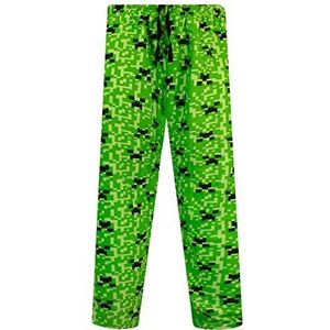 Minecraft Heren Loungebroek Veelkleurig Small