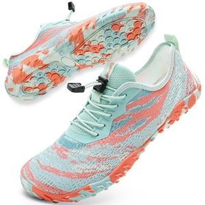 Mabove Strandschoenen, waterschoenen, heren en dames, sneldrogend, surfschoenen, zwemschoenen, aquaschoenen, badschoenen, blotevoetenschoenen, B maangroen, 37 EU