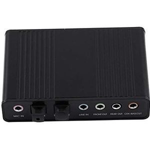 USB 5.1 - Audio-Geluidskaart - Externe Digitale Optische SPDIF Audio-Uitgangsadapter - Plug and Play