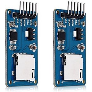 kwmobile - Micro SD-kaartlezermodule - 5V-kaartadapter voor Arduino en andere microcontrollers