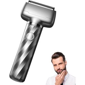Elektrisch scheerapparaat voor mannen, nat en droog scheerapparaat voor mannen, waterdicht gezichtsscheerapparaat voor mannen, oplaadbaar scheerapparaat voor mannen, scheerapparaat Aokley