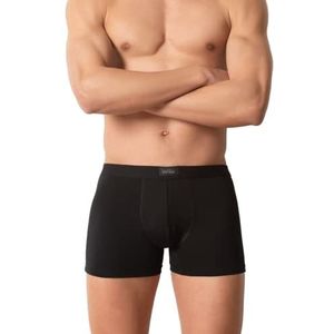 Liabel LB320 Boxershorts voor heren, katoen, elastische onderbroeken voor heren, katoen, ademend, set, onderbroeken voor heren, kleurrijk, wit, zwart en kleurrijk, ondergoed, set van 6 stuks