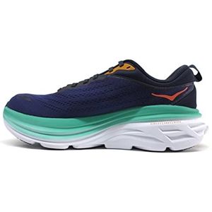 Hoka One One Bondi 8 Hardloopschoenen voor dames, Outdoor Space Bellwether Blauw, 39.5 EU