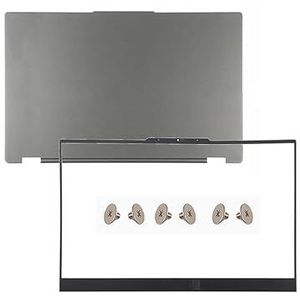 WANGHUIH LCD Achterkant Bovendeksel + Voorrand Compatibel met Lenovo Legion 5 15IAH7H 15ARH7H Y7000P 2022 Laptop