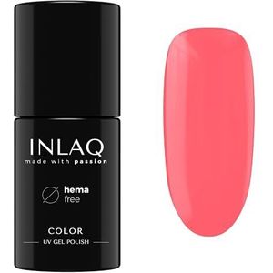 INLAQ® HEMA Free Gel Nagellak Roze 6 ml - Langdurige UV LED Gellack - Gemakkelijk aan te Brengen - Collectie Neon Spectrum Gellak Hemvrije