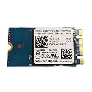 Western Digital CUK WD SN520 (SDAPMUW-256G) 256GB M.2 2242 PCIe NVMe Internal Solid State Drive (SSD) Bulk OEM Tray