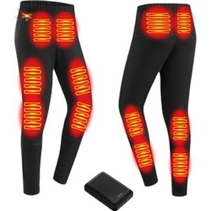 Thermo-onderbroeken - Verwarmde Ondergoedbroek - 12-zone USB Elektrische Verwarming - 20000 mAh Powerbank