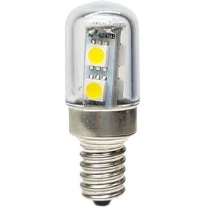 LED-maïslamp Mini T18S Lamp Schroef LED Koelkast Gloeilamp Koelkast Maïs Naaimachine LED Verlichting Wit voor Thuisgarage Magazijn(Color:Warm White,Size:60V-BA9S)