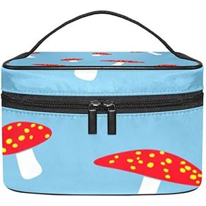 De Zak van de make-uporganisator, de Zak Draagbare Kosmetische Zak van de reismake-up voor Vrouwen en Meisjes Toiletries, Meerkleurig, 22.5x15x13.8cm/8.9x5.9x5.4in