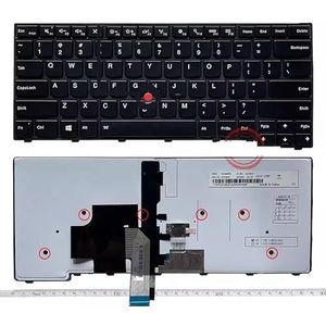 US Keyboard Backlight For IBM for Lenovo E431 E440 T431S T440 T450 T460 T450S L440 L470 L450 L460 T440P T440S