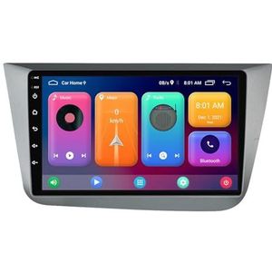 Android 14 2 Din Autoradio voor Seat Altea 2004-2015 - Steun Carplay Android Auto DSP-9"" Touchscreen Auto Stereo Met Stuurwielbediening WIFI 4G Bluetooth Split-Screen(LHD,P2 WIFI 4-Core 1G+32G)