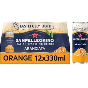 San Pellegrino Oranje 12 x 330 ml
