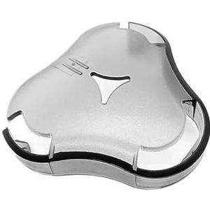 YHNNH Shaving Razor Beschermhoes Stofdicht Transparant, Compatibel voor Philips, RQ11 RQ12 S7000 S9000 Scheerscheermes Accessoires (1 stuk)