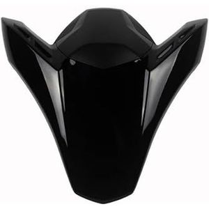 Achterbank Kuip Cover Voor Kawasaki Z900 Z 900 2017-2023 Motorfiets Schokabsorptie Achterpassagierskussen Seat Cover Kuip Cowl Motorfiets Achterbank Kap(Bright black)
