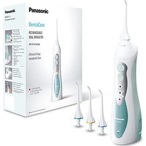 Panasonic EW1311 Oplaadbare Tandheelkundige Monddouche, Waterflossers voor Tanden Draadloos met 4 Water Jet Modes, UK 2 Pin Plug