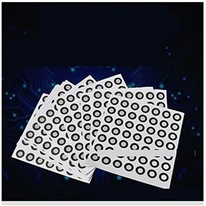 3D-scandoelen 3D Motion Capture, 3D Ganganalyse 3D Scanning Markeerpunten Markeerpunten, Richtpunten voor 3D-scannen(Black circle,Inner3outer7)