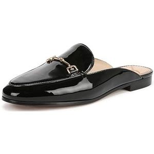 Sam Edelman Linnie Loafer voor dames, Zwart lakleder, 37 EU