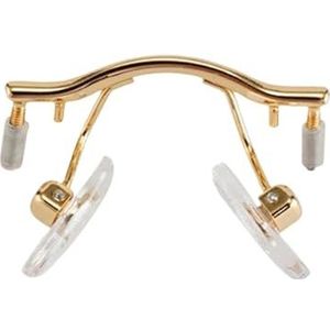 Randloze bril Neussteun Neusbrug Frame, 1 Stuk Bril Reparatie Accessoires(Gold)