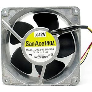 Original 109L1412MH501 DC12V 1.4A 4line large air volume aluminum frame equipment fan