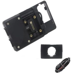GPS Montagebeugel Voor NC 750 X Voor NC750 X Voor NC750X 2021 Motorfiets Telefoon GPS Mount Draadloos Opladen Voorruit 22mm Navigatie Beugel Standhouder Navigator Bevestiging(Phone Holder)