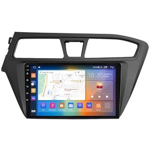 Android 13.0 2 Din Autoradio 10"" Touchscreen Auto Stereo voor Hyundai I20 (2014-2015) met Draadloze Carplay Android Auto GPS navigatie AHD Omgekeerd beeld Stuurwielbediening(Size:P1(1G+16G))