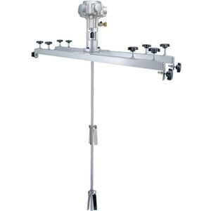 Pneumatische verfmixer, pneumatische roerder, 3/4 pk verfroermachine, met verstelbare houder voor inktoproerder