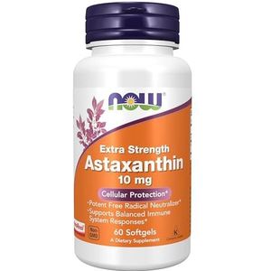 Now Foods - Astaxanthine - 10 mg - 60 Zachte Gels