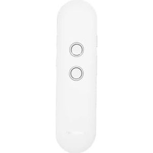 Taalvertalerapparaat, Draagbare draadloze slimme vertaler, 40 talen, tweerichtings realtime directe spraakvertaler, Bluetooth-app, meertalig(White)