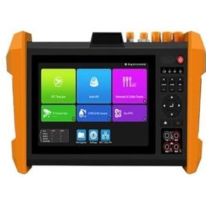 CCTV-tester, CCTV-monitortester, 8K H.265 7 Inch CCTV IPC-tester Wanglu K15-CLMOVTADHSEF SFP Optische Module AHD CVI TVI SDI 8K IPC-cameratester Kleurenbalk Gener PoE-netwerktools(K15-CLMOVTADHSEFG)