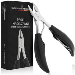 Schwertkrone Professionele nageltang, nagelschaar, nagelriemverwijderaar, nagelriemschaar, nagelriemtang, ook als nagelschaar, voetnagels, nagelriemen en nagelknipper voor teennagels en vingernagels