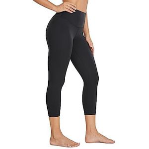 CRZ YOGA Womens Butterluxe Hoge Taille Lounge Legging 19 Inches met Workout Leggings Botery Zachte Capris Yoga Broek zwart S