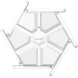 1800Mbps WiFi 6 Repeater Dual Band Gigabit Draadloze Range Extender Signaalversterker Thuiskantoorversterker Uitgebreide Dekking
