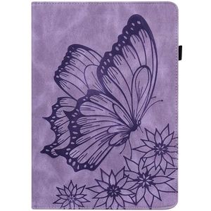 Tablet PC-hoes PU Lederen Hoes Flip Portemonnee Beschermhoes Vlinder Reliëf Beschermhoes Kaartsleuf Tablet Pc Hoes Geschikt Compatibel Met Lenovo Tab P12/voor Lenovo Tab Pad Pro 12,7 Inch Bescherming(