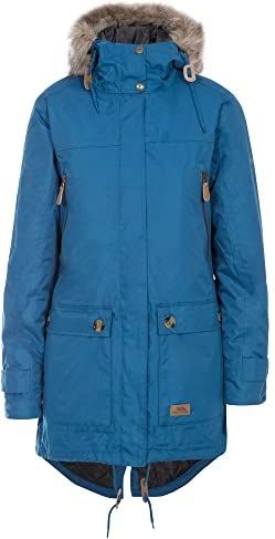 Trespass - Dames Clea Waterbestendige Gewatteerde Jas (Blauw)