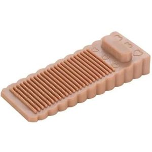 Deurstopwiggen, Siliconen stoppers blokkeren wigvormige deurstoppers(Brown)