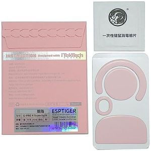 Yisawroy Esptiger Gaming Muis Skates Ice Versie Muis Voeten 1Pack Vervanging Voor X Superlight Muis Muizen Voeten X Superlight