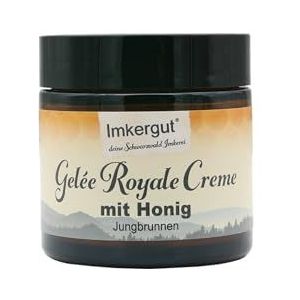 Gelée Royale crème, 100% natuurlijk, anti-aging, honing gezichtscrème, 50 ml potje, imkergoed